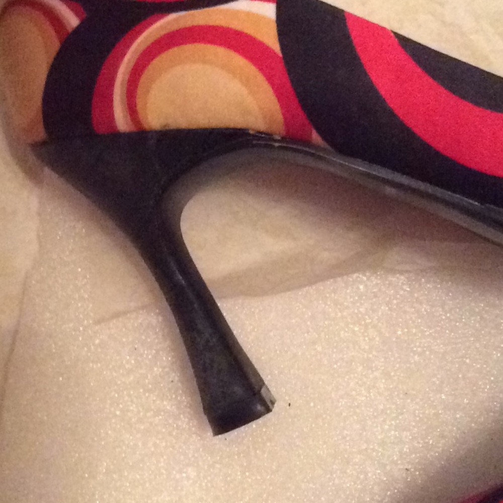 Colorful swirled High Heels - Picture 5 of 6